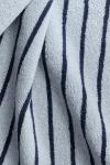 Полотенце H&M Striped, 50x70 см, голубой - фото 3