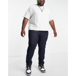 Темно-синие тонкие зауженные кеды Levi's Big & Tall 512 - фото 4