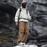 Ветровки унисекс Rap Panda, stone серый - фото 6