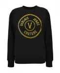 Свитер Versace Jeans Couture, черный - фото