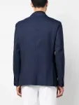 Однобортный пиджак Corneliani, синий - фото 4