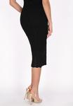 Юбка faina, черный - фото 4