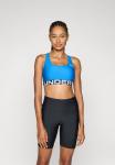 Бюстгальтер Under Armour HeatGear Mid Branded, Blue Atlantis/White/Blue - фото