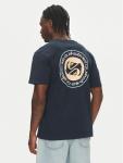 Футболка обычного кроя Circle Back Ss EQYZT08054 Quiksilver, синий - фото 3