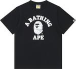 Футболка BAPE Space Camo College Tee 'Black', черный - фото 2