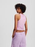 Топ KARL LAGERFELD JEANS, сиреневый - фото 4