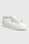 Кроссовки 2740 MULTICOLOR BEADS Superga, белый - фото
