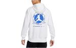 Толстовка Air Jordan Drawstring Hoodie Men's White, белый - фото 2