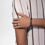 Кольцо Messika Move SM, черный титан/бриллиант - фото 3