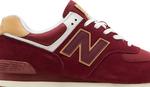 Кроссовки New Balance 574 'Garnet Maple', красный - фото 3
