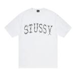Футболка Stussy Barb Tee 'White', белый - фото 2