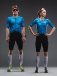 Костюм для триатлона TEMPO! Two Tri Suit, M, унисекс, голубой - фото