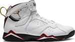 Кроссовки Air Jordan 7 Retro Cardinal 2011, белый - фото