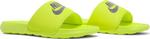 Сандалии Nike Victori One Slide 'Volt Chrome', зеленый - фото 9