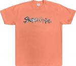 Футболка Supreme Liquid Tee 'Terra Cotta', оранжевый - фото