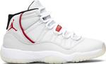 Кроссовки Air Jordan 11 Retro GS Platinum Tint, белый - фото