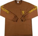 Лонгслив Supreme x SOUTH2 WEST8 Long-Sleeve Pocket Tee 'Brown', коричневый - фото