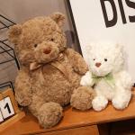 Плюшевый мишка Bow Tie Doudou Beibei, белый - фото 6