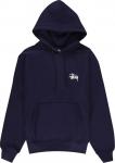 Толстовка Stussy Basic Hood 'Navy', синий - фото 2