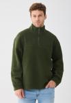 Джемпер Pier One BASIC SHERPA FLEECE TROYER, Dark Green - фото