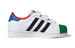 Кроссовки lego x superstar cf j Adidas, белый - фото 2