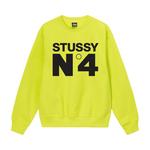 Свитер Stussy No.4 Crew, Keylime - фото