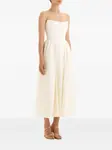 Платье миди с корсетом Post Meridiem, слоновая кость - фото 2