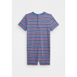 Комбинезон STRIPED COTTON JERSEY SHORTALL Ralph Lauren, синий - фото