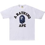 Футболка BAPE Color Camo College Tee 'White/Navy', белый - фото 2