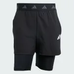 Шорты Adidas Gym+ 2-в-1, цвет Black - фото 4