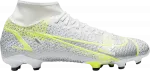 Бутсы Nike Mercurial Superfly 8 Academy MG 'Metallic Silver Volt', белый - фото