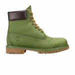 Ботинки Timberland Premium 6 Inch, зеленый / темно-коричневый - фото