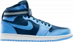 Кроссовки Air Jordan 1 High Strap French Blue, синий - фото