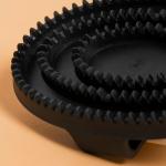 Скребница Fouganza для чистки лошади, черный - фото 4