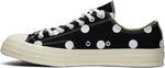 Кроссовки Converse Comme des Garçons x Chuck Taylor All Star 70 Low Polka Dot, черный - фото 3