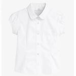 Рубашка для девочки Next, белый - фото