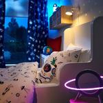 Декоративный светильник светодиодный Ikea Aftonsparv, белый - фото 3