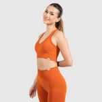 Спортивный бюстгальтер Smilodox, оранжевый - фото 3
