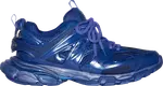 Кроссовки Balenciaga Track Sneaker Metallic Indigo, синий - фото