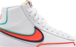 Кроссовки Nike Wmns Blazer Mid '77 'Infinite White Crimson', белый - фото 3