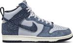 Кроссовки Nike Notre x Dunk High 'Midnight Navy', синий - фото 2