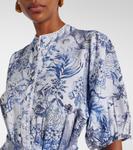 Коттон и лен платье-рубашка Kitty Melissa Odabash, Nature - фото 4