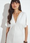 Платье NA-KD Maxi dress, Cream/White - фото 3