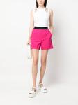 MSGM шорты с логотипом, розовый - фото 2