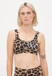 Бюстье Vero Moda VMDITTE 2ND SKIN LEO PRINT, Biscuit /Light Brown - фото