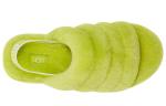 Тапочки fluff yeah slide 'key lime' Ugg, зеленый - фото 4