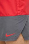 Плавки-шорты с разрезами Nike, красный - фото 4