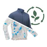 Толстовка Quechua MH120 для походов флисовая на молнии мужская, синий - фото 4