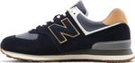Кроссовки New Balance 574 'Natural Indigo Maple', синий - фото 4
