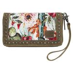 Кошелек-клатч Ariat Floral Cruiser, мультколор - фото